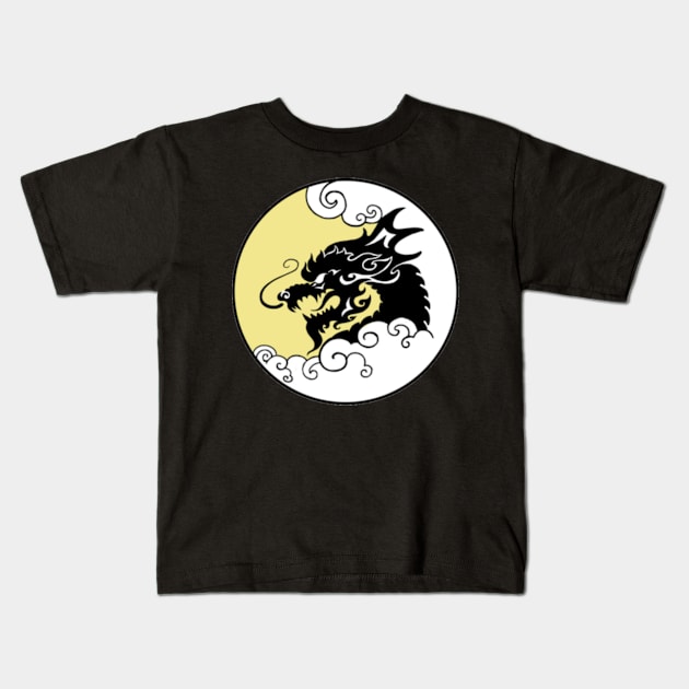 The Ronin Dragon Kids T-Shirt by Acgreen56